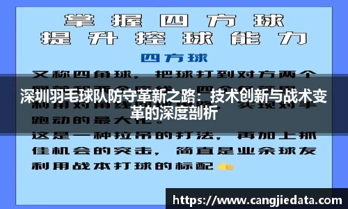 深圳羽毛球队防守革新之路：技术创新与战术变革的深度剖析